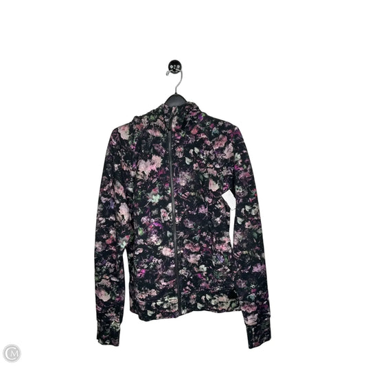 Athletic Jacket By Lululemon In Multi-colored, Size: 12