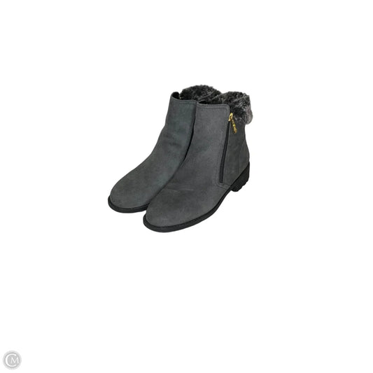 Boots Ankle Flats By Cole-haan In Grey, Size: 7.5
