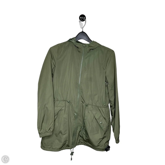 Jacket Windbreaker By Old Navy In Green, Size: Xs