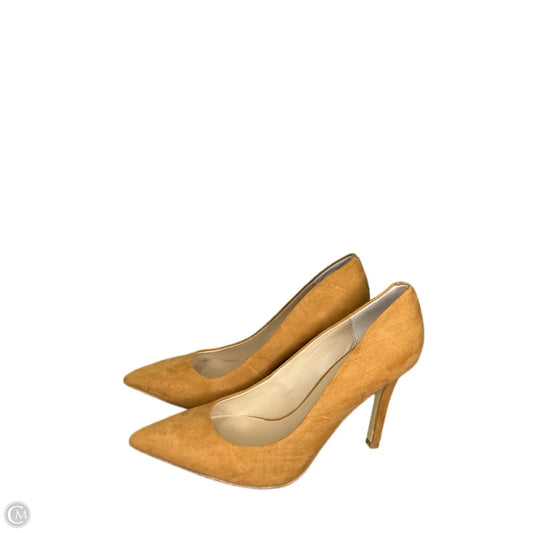 Shoes Heels Stiletto By Guess In Brown, Size: 8