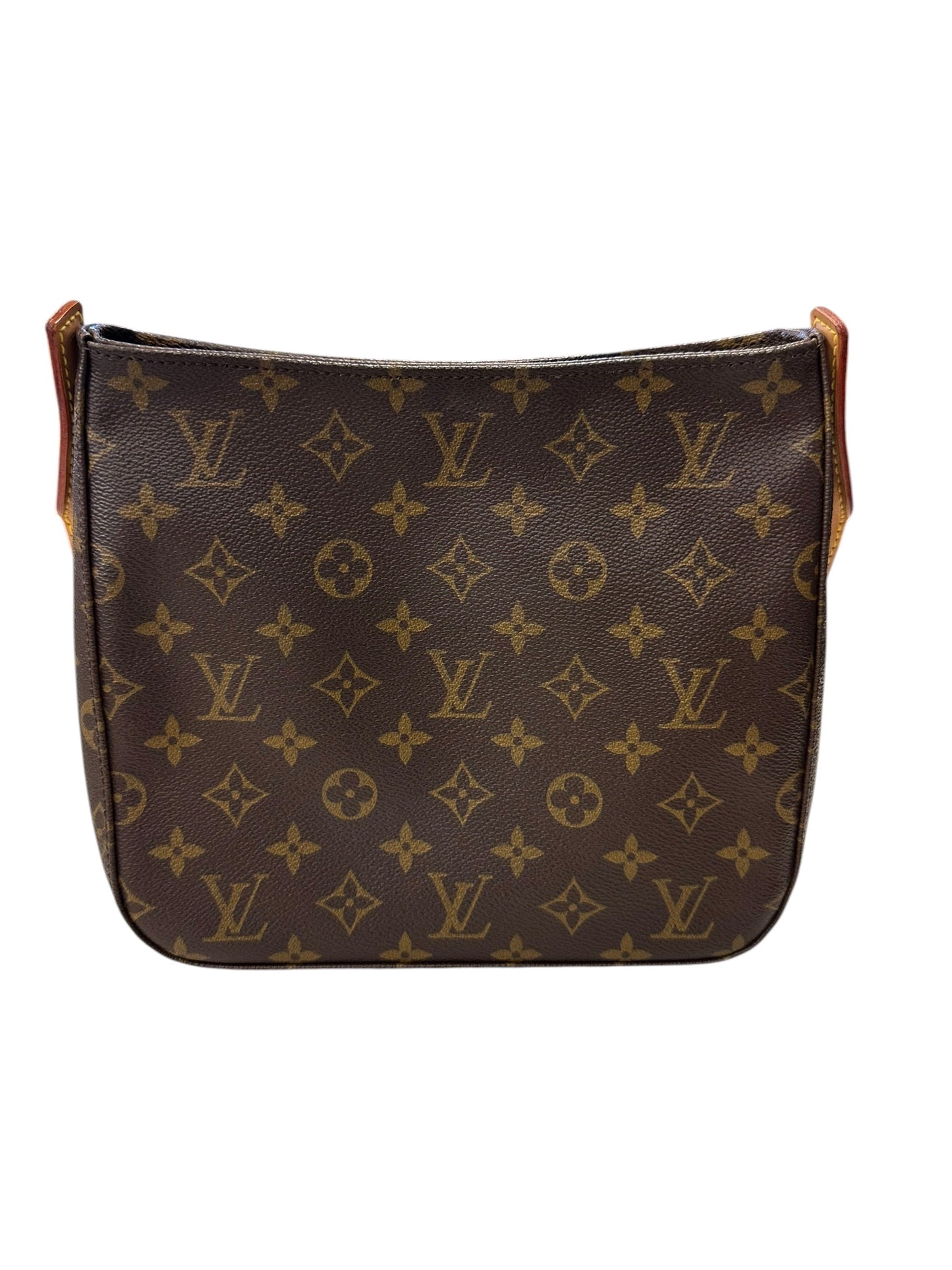 Handbag Luxury Designer By Louis Vuitton In Brown & Tan, Size:Medium