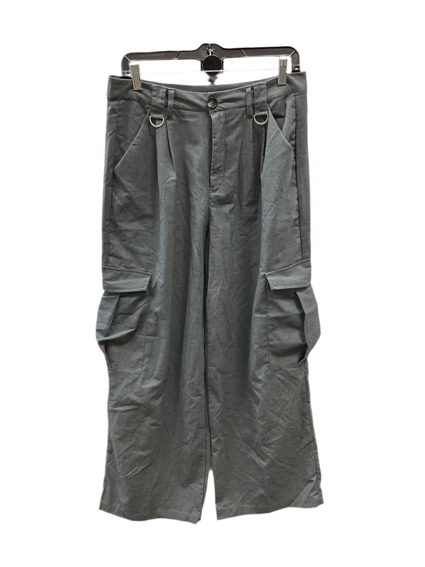 Pants Dress By Forever 21 In Grey, Size:L