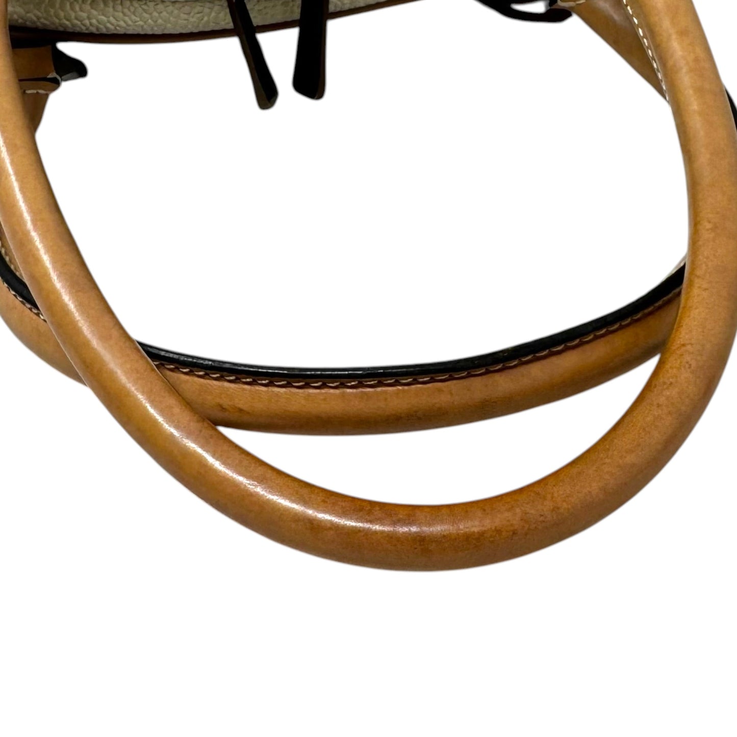 AS IS Heritage Scotch Grain Bowler Bag Handbag Luxury Designer By Mulberry, Size: Large