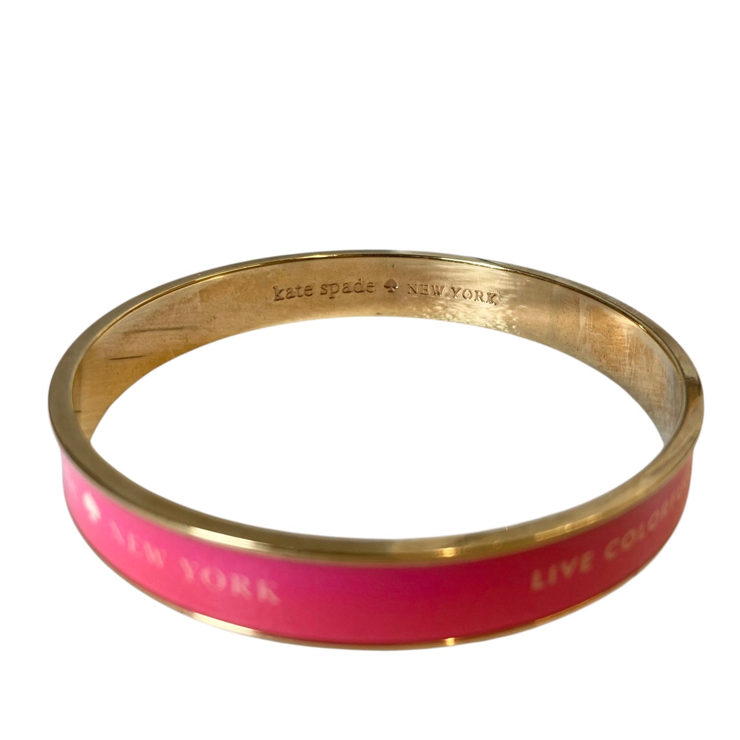 Bracelet Designer By Kate Spade In Pink