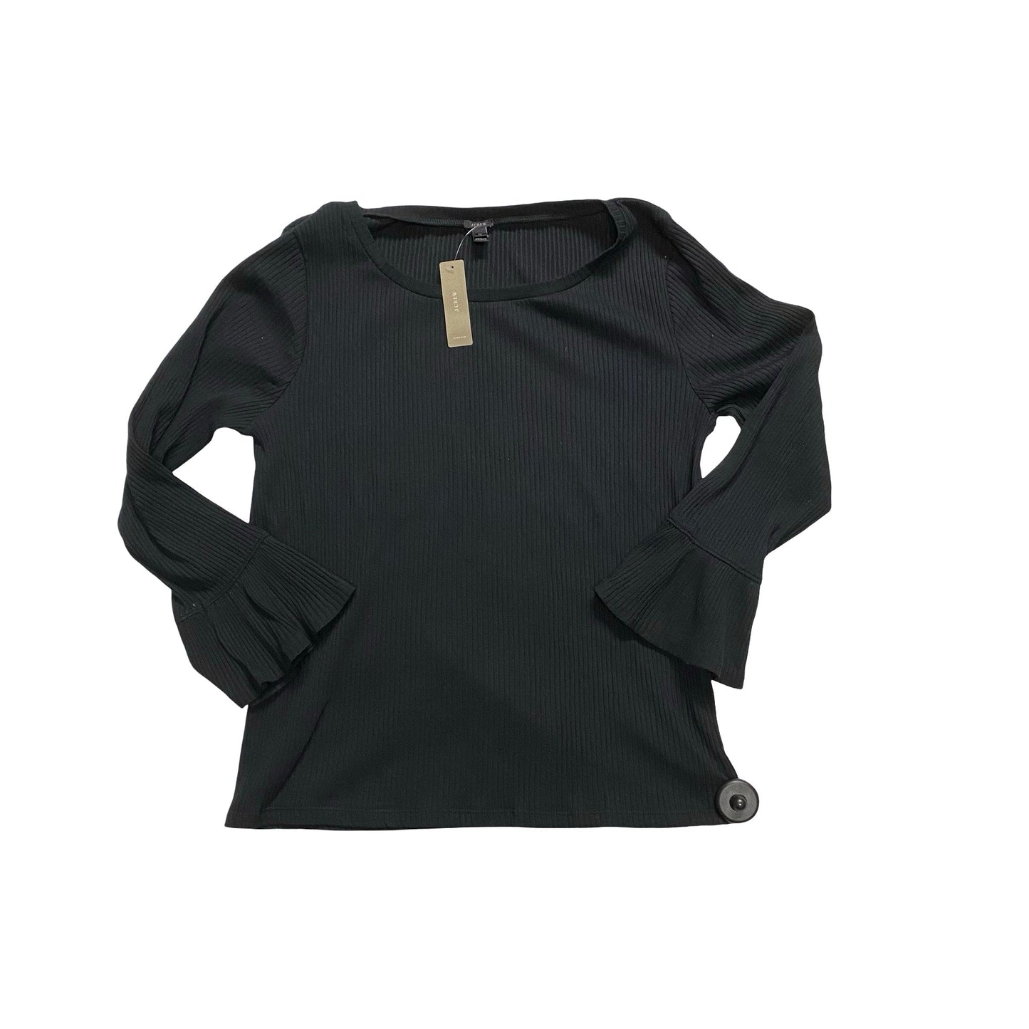 Top Ls Basic By J. Crew In Black, Size:Xl