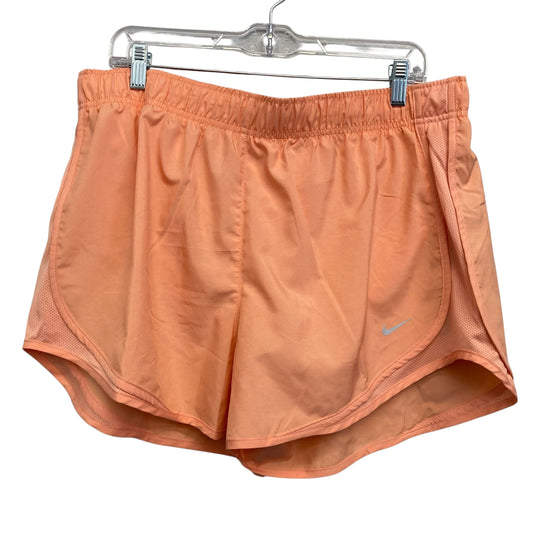 Athletic Shorts By Nike In Orange, Size:Xl