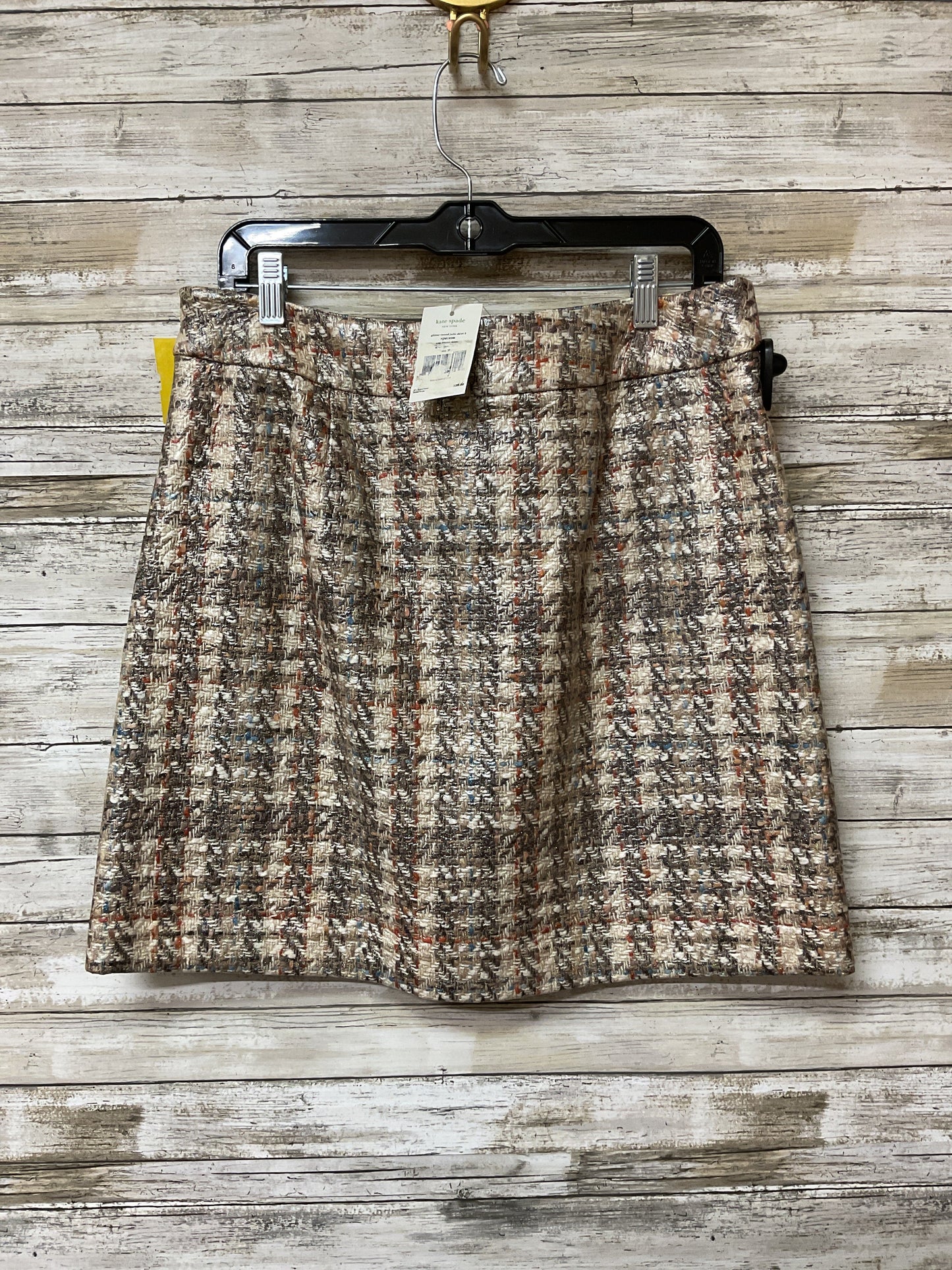 Skirt Designer By Kate Spade In Tan, Size:10