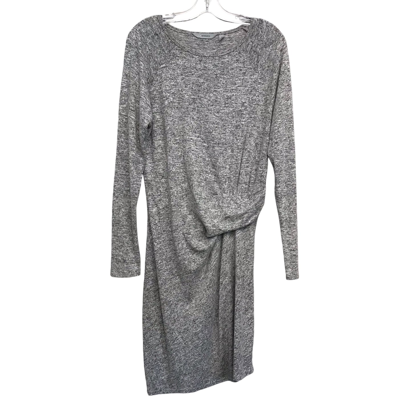 Dress Casual Midi By Athleta In Grey, Size:M
