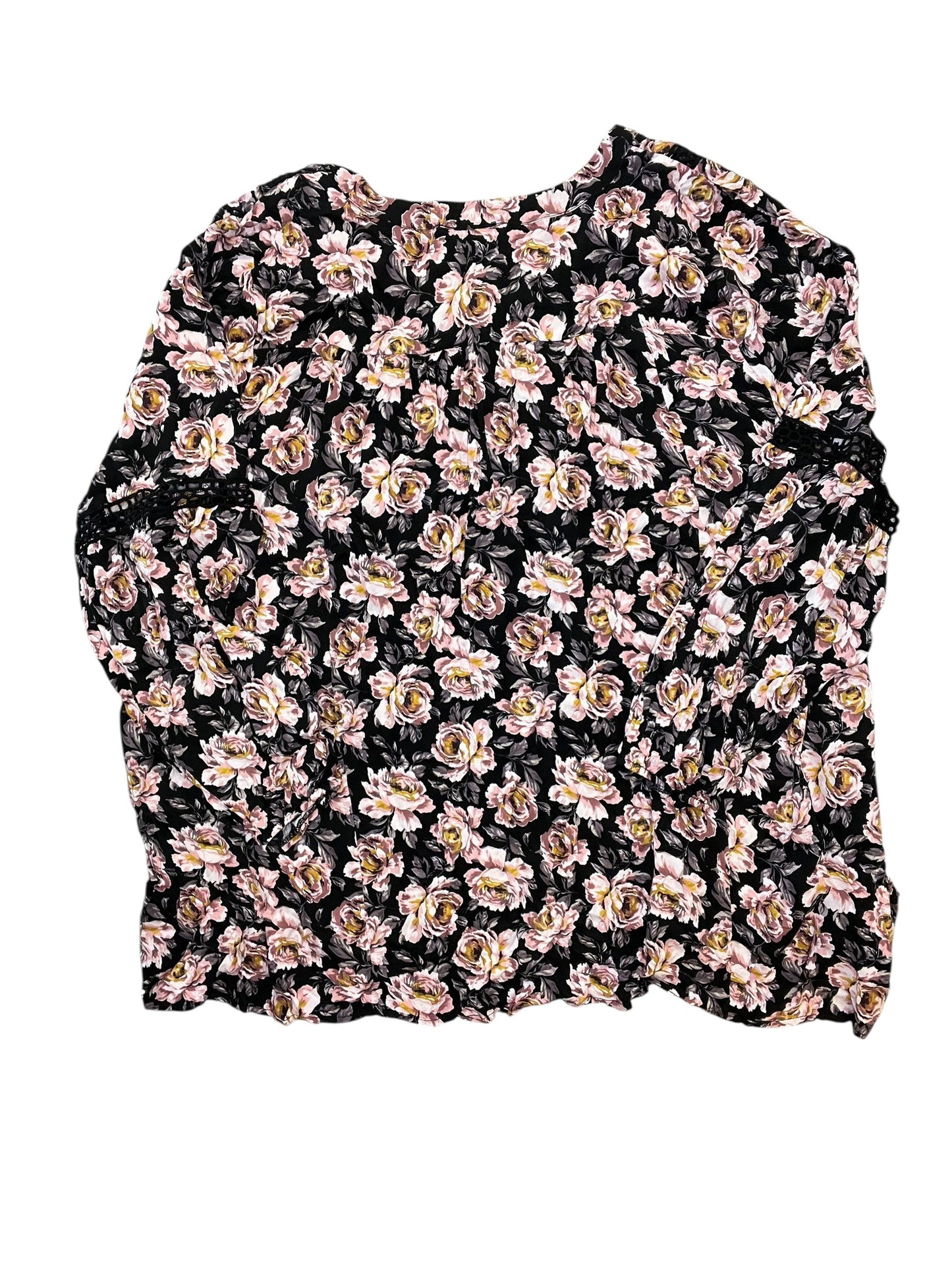 Blouse Ls By Torrid In Floral Print, Size:4X
