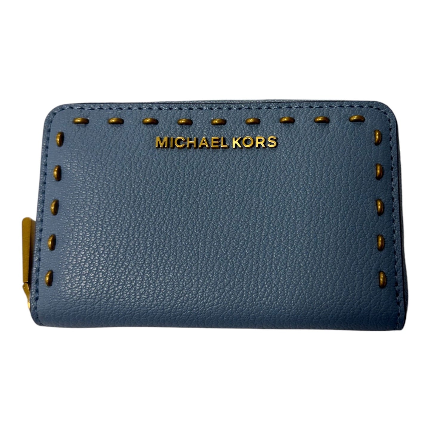 Wallet Designer By Michael Kors In Blue, Size:Small