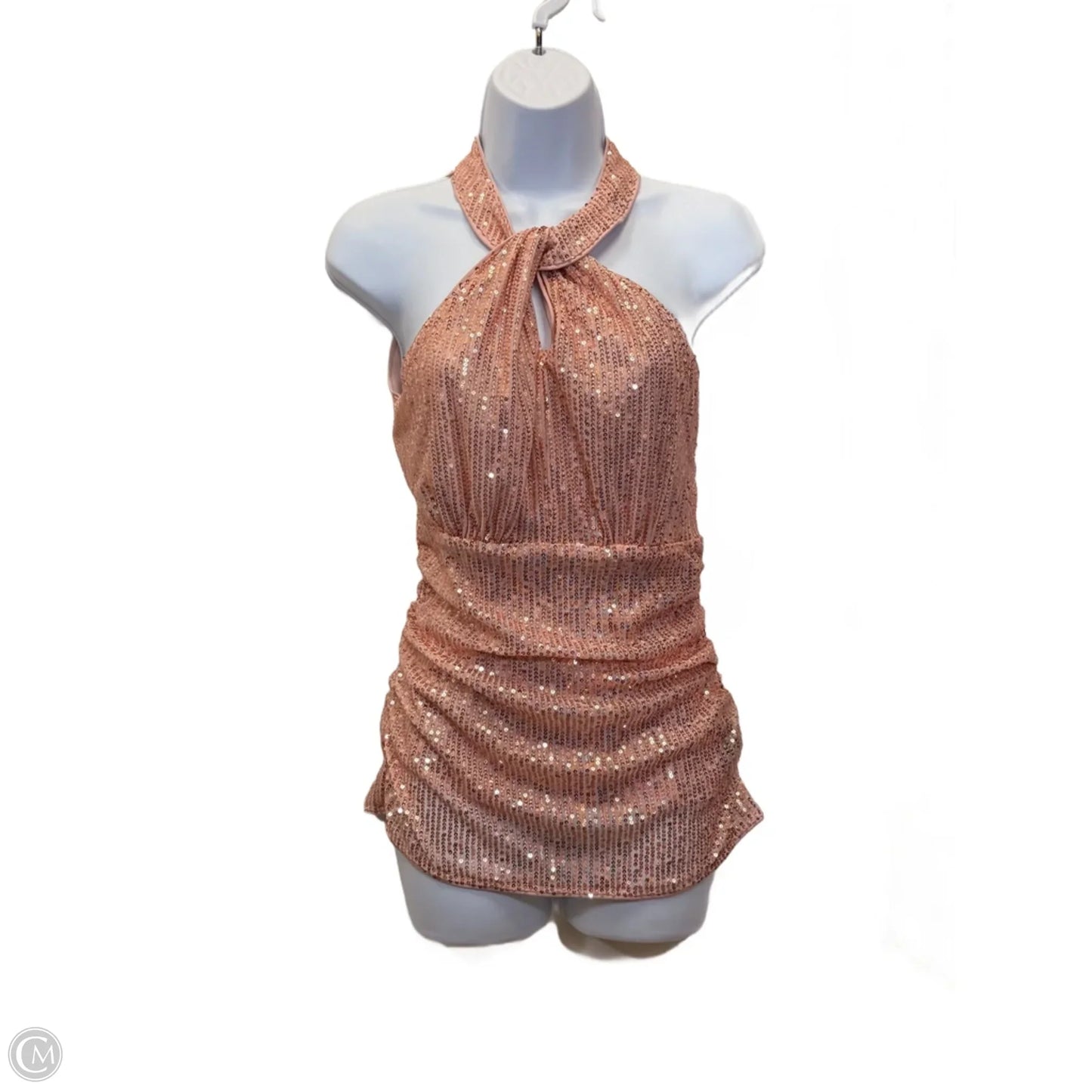 Top Sleeveless By Grace Karin In Pink, Size: S