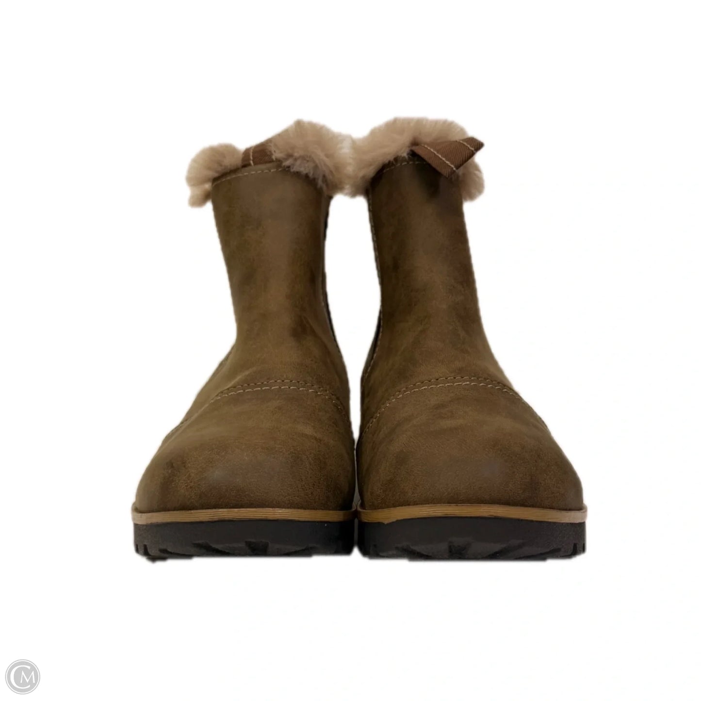 Boots Ankle Flats By Jbu By Jambu In Taupe, Size: 9