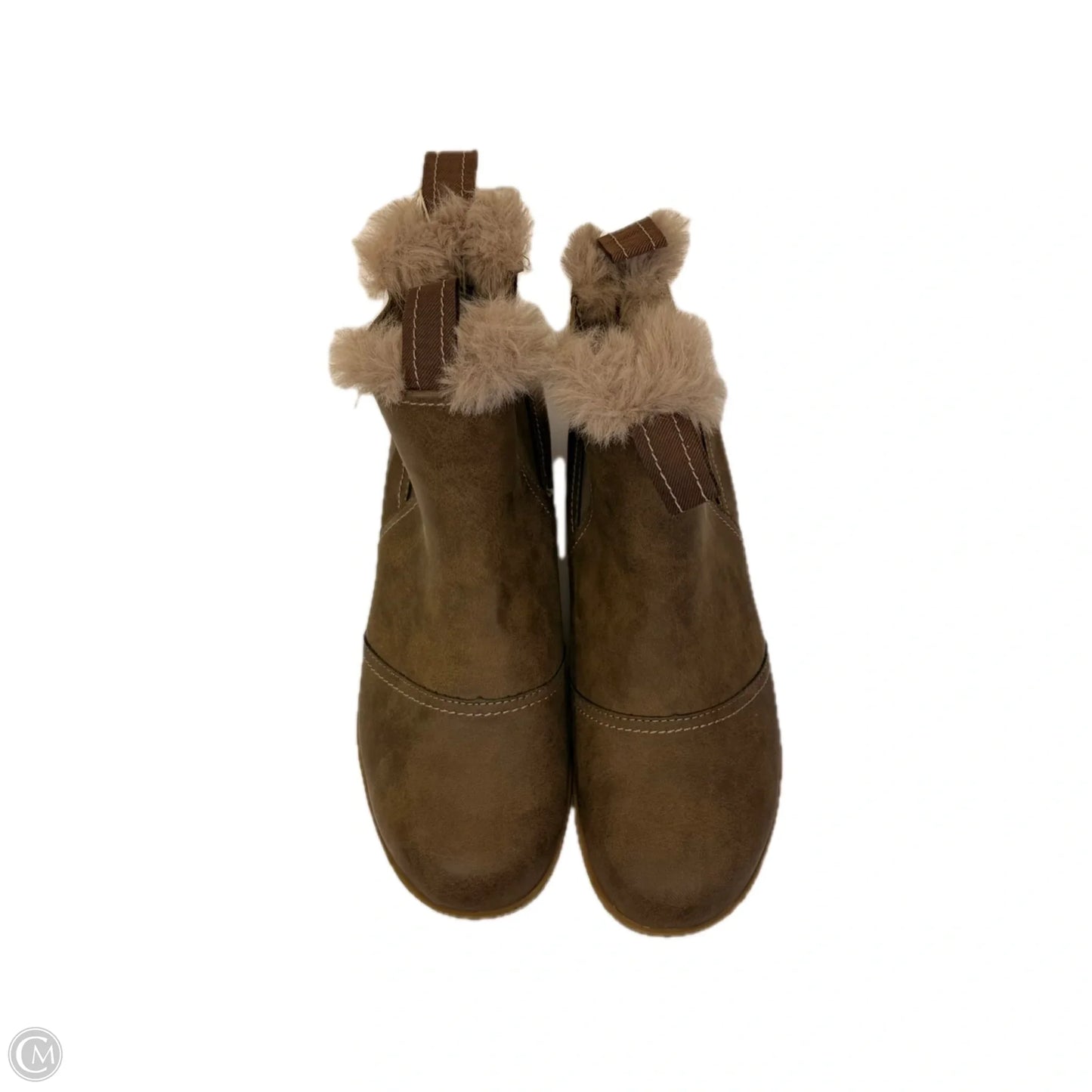 Boots Ankle Flats By Jbu By Jambu In Taupe, Size: 9