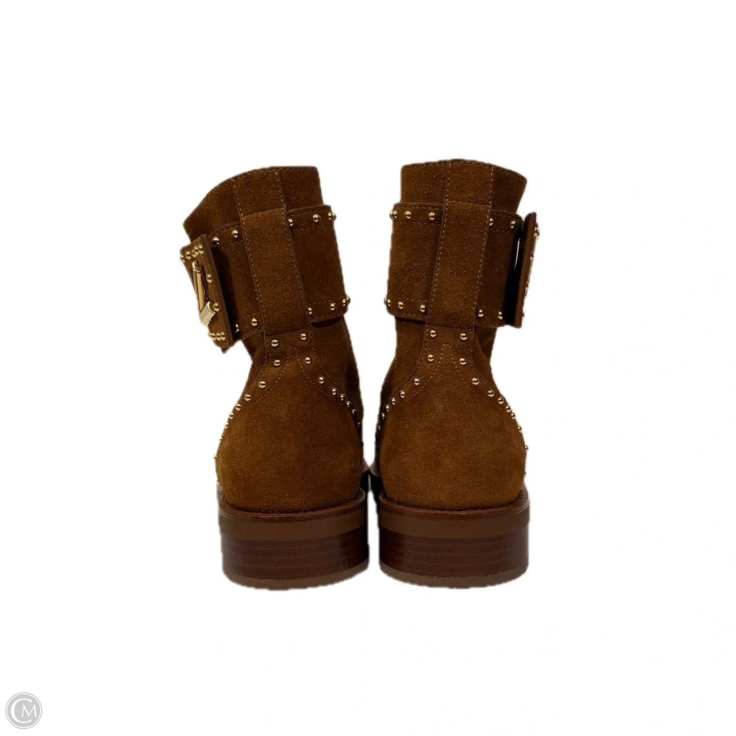 Boots Luxury Designer By Louis Vuitton In Tan, Size: 6.5