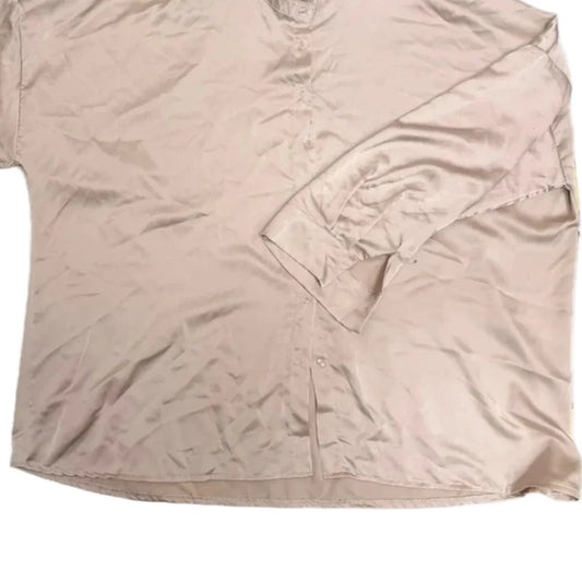 Top Long Sleeve By Boohoo Boutique In Tan, Size: 3x