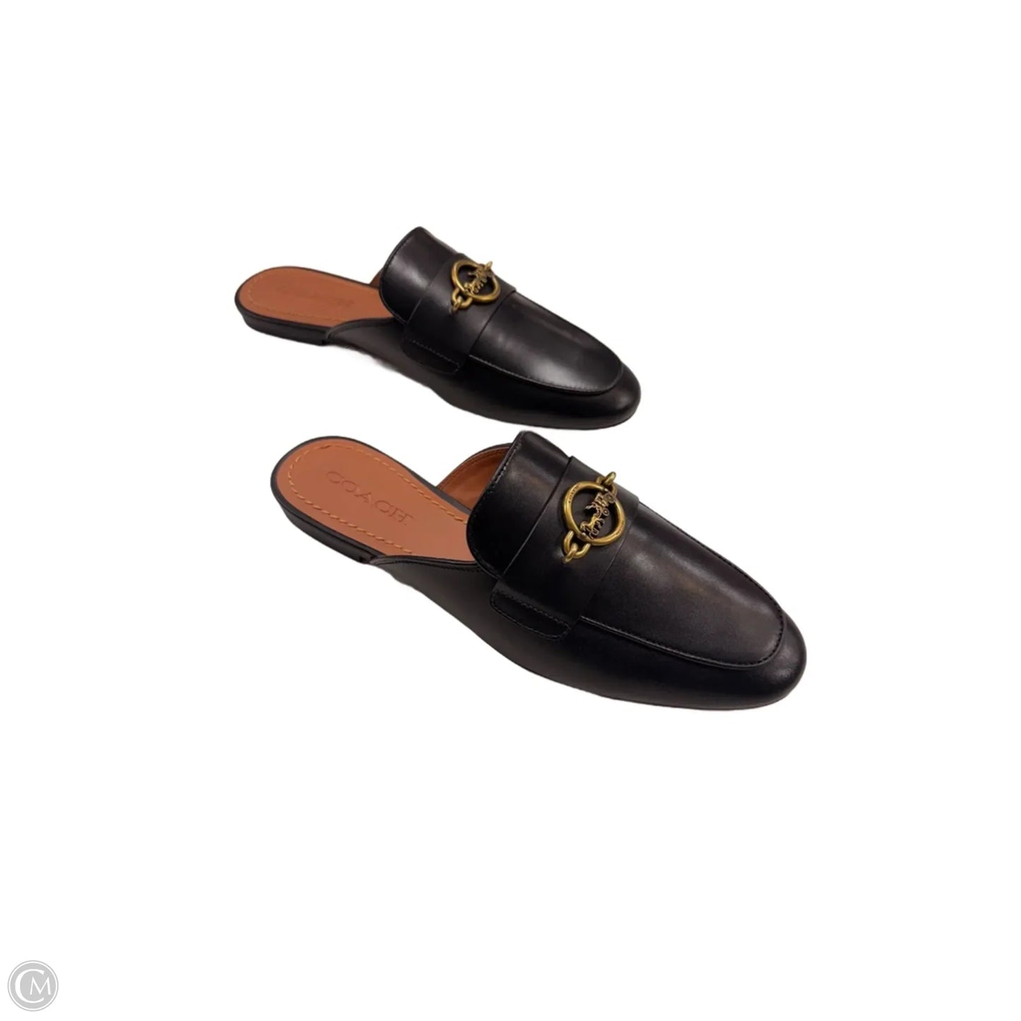 Shoes Designer By Coach In Black, Size: 10