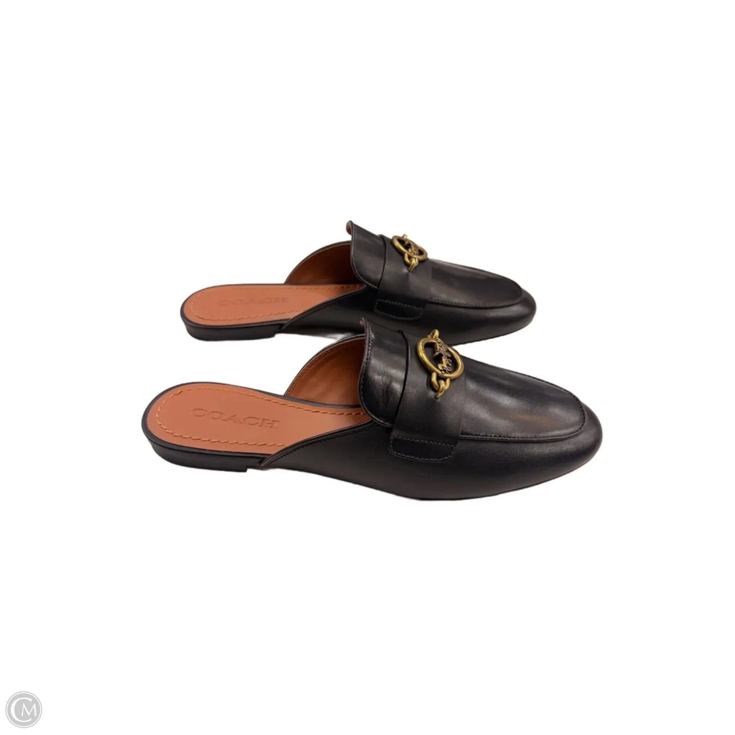 Shoes Designer By Coach In Black, Size: 10