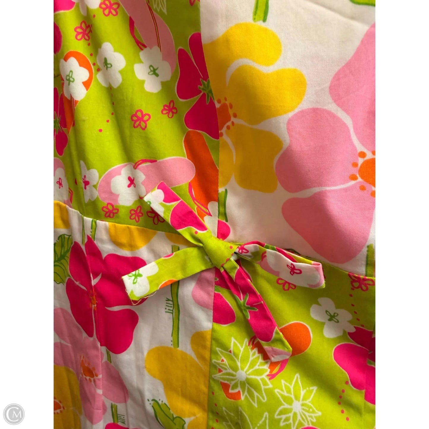 Dress Casual Midi By Lilly Pulitzer In Floral Print, Size: M
