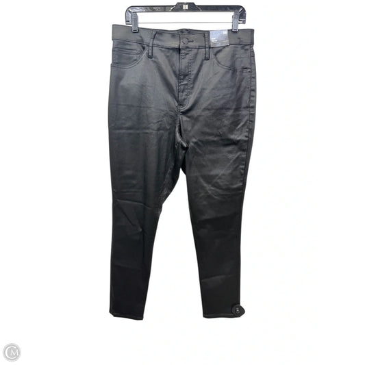 Jeans Straight By Express In Black, Size: 14