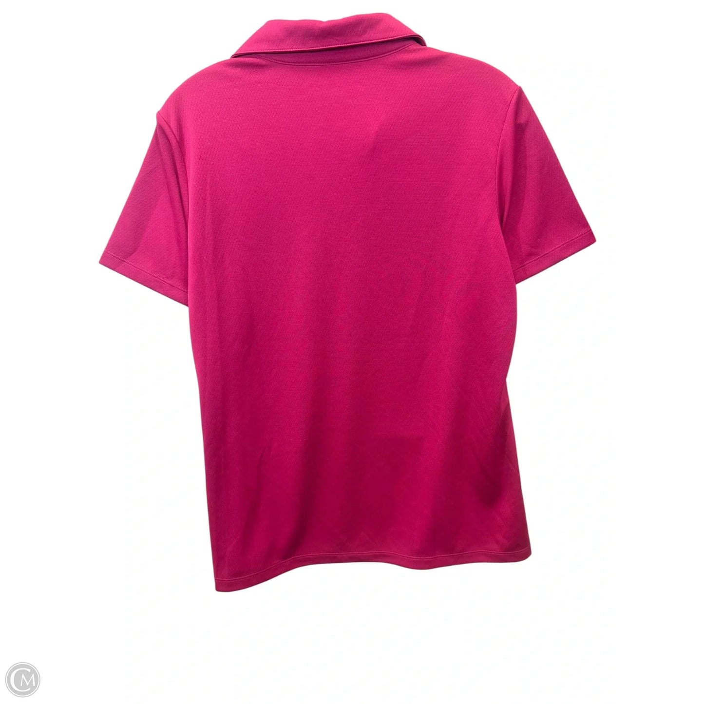 Athletic Top Short Sleeve By Lady Hagen In Pink, Size: L