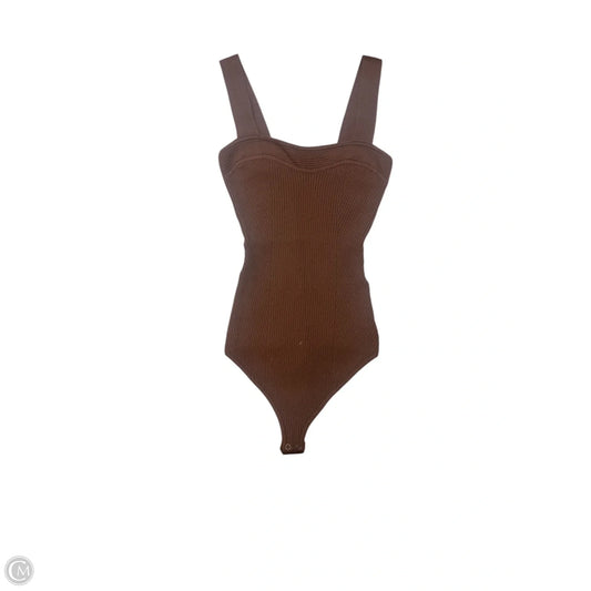 Bodysuit By Abercrombie And Fitch In Brown, Size: Xs