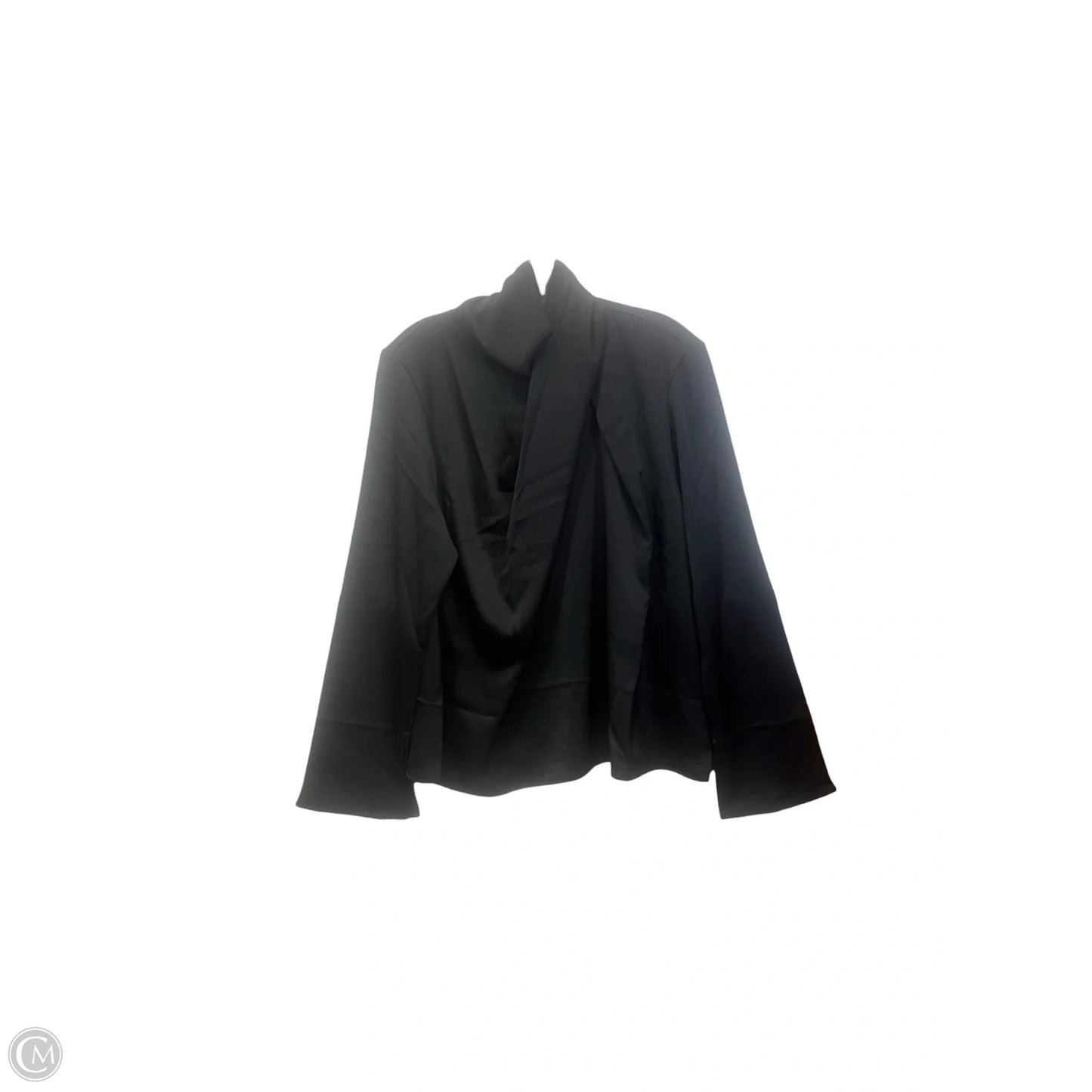 Top Long Sleeve By H&m In Black, Size: L