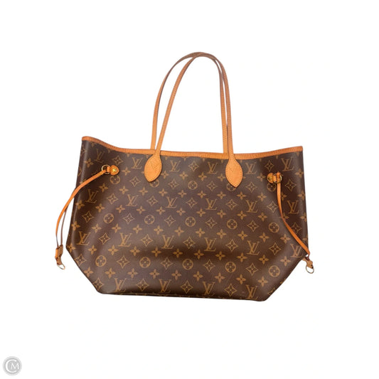 Tote Luxury Designer By Louis Vuitton, Size: Medium