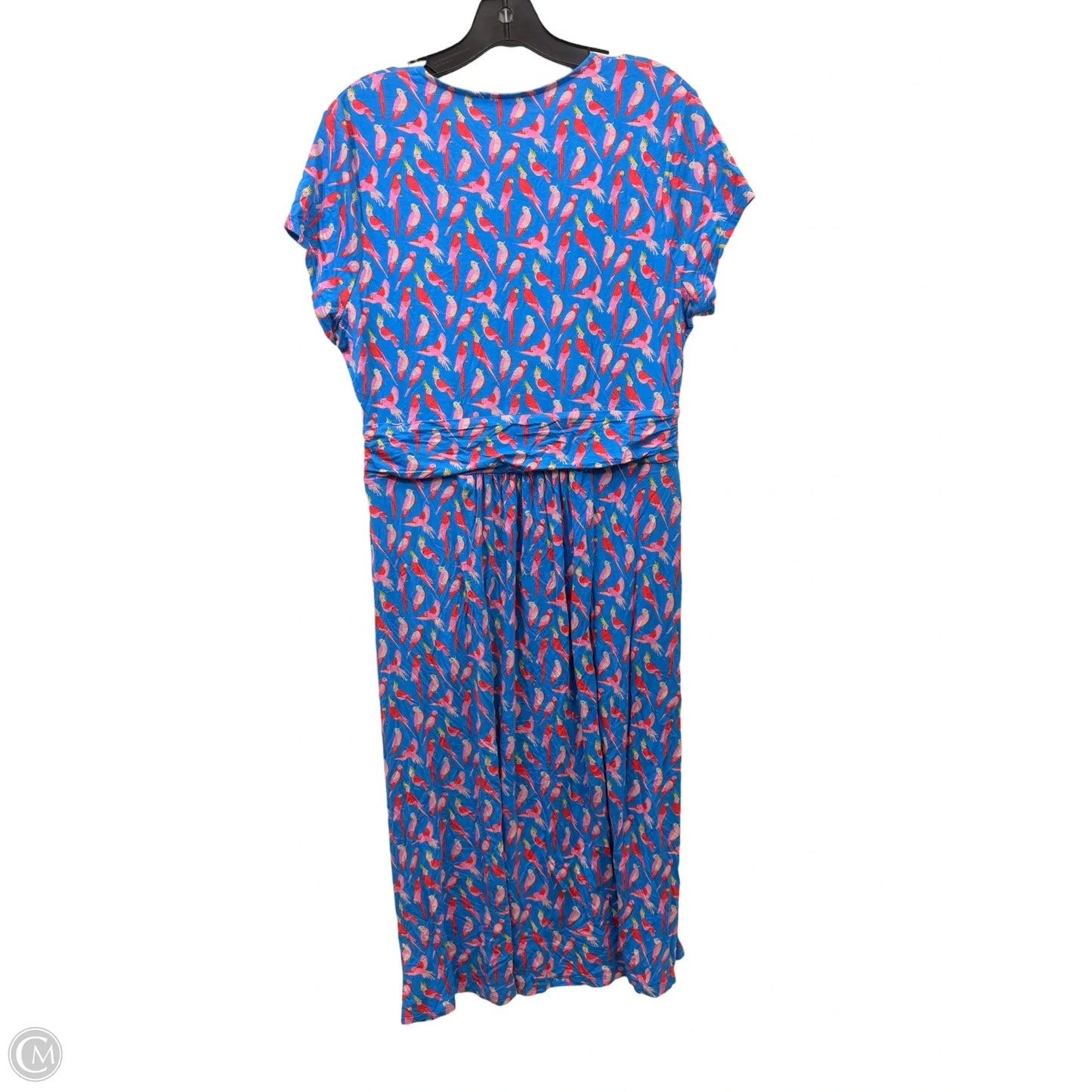 Dress Casual Maxi By Boden In Blue & Pink, Size: Xl