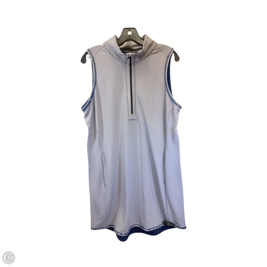 Dress Casual Midi By Tommy Bahama In Blue & White, Size: L