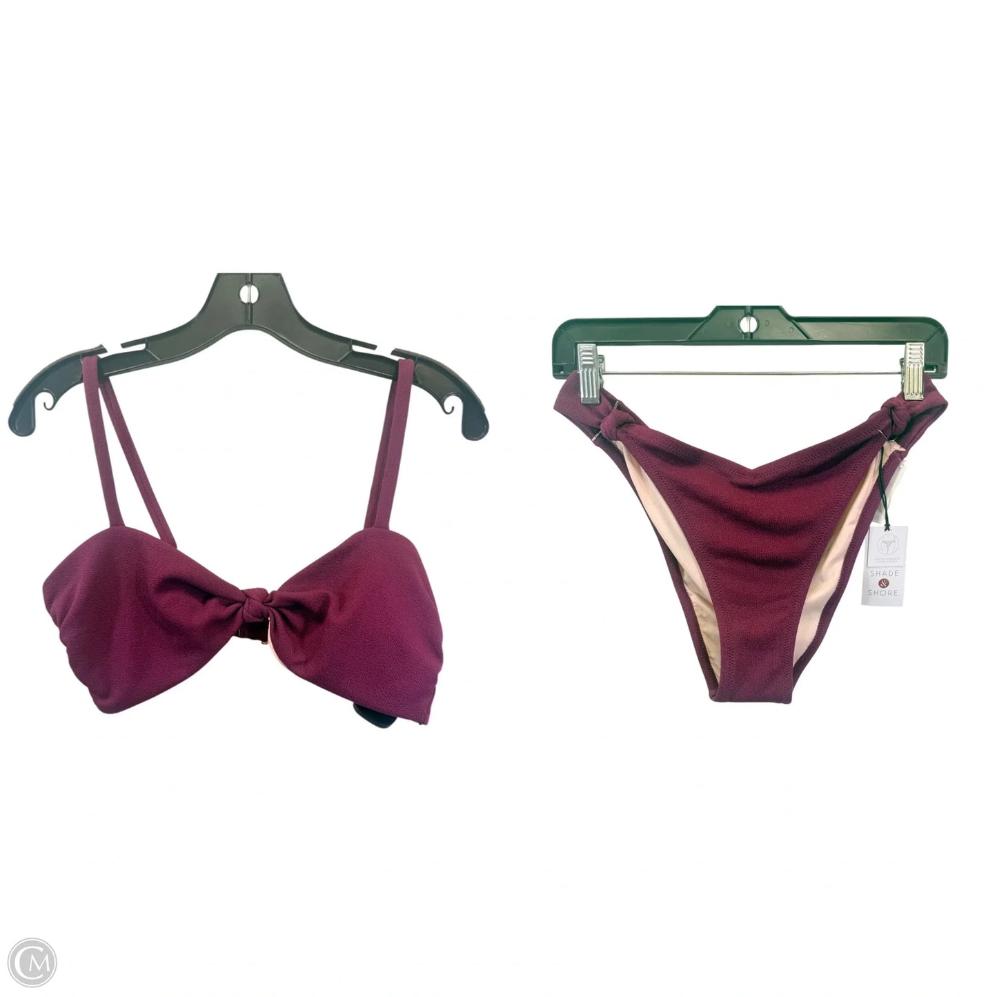 Swimsuit 2pc By Shade & Shore In Purple, Size: L