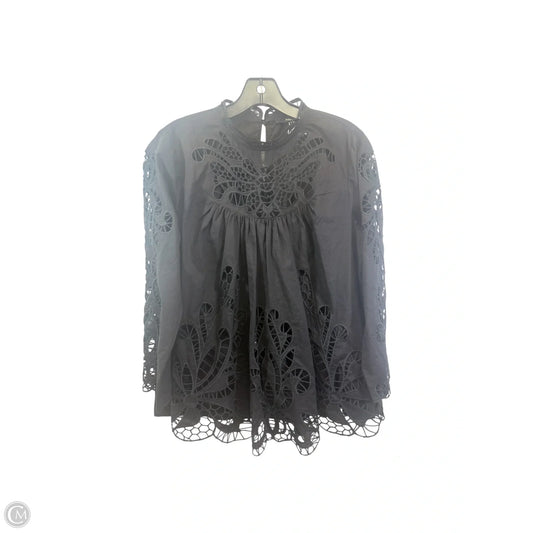 Top Long Sleeve By Misty Mynx In Leopard Print, Size: S
