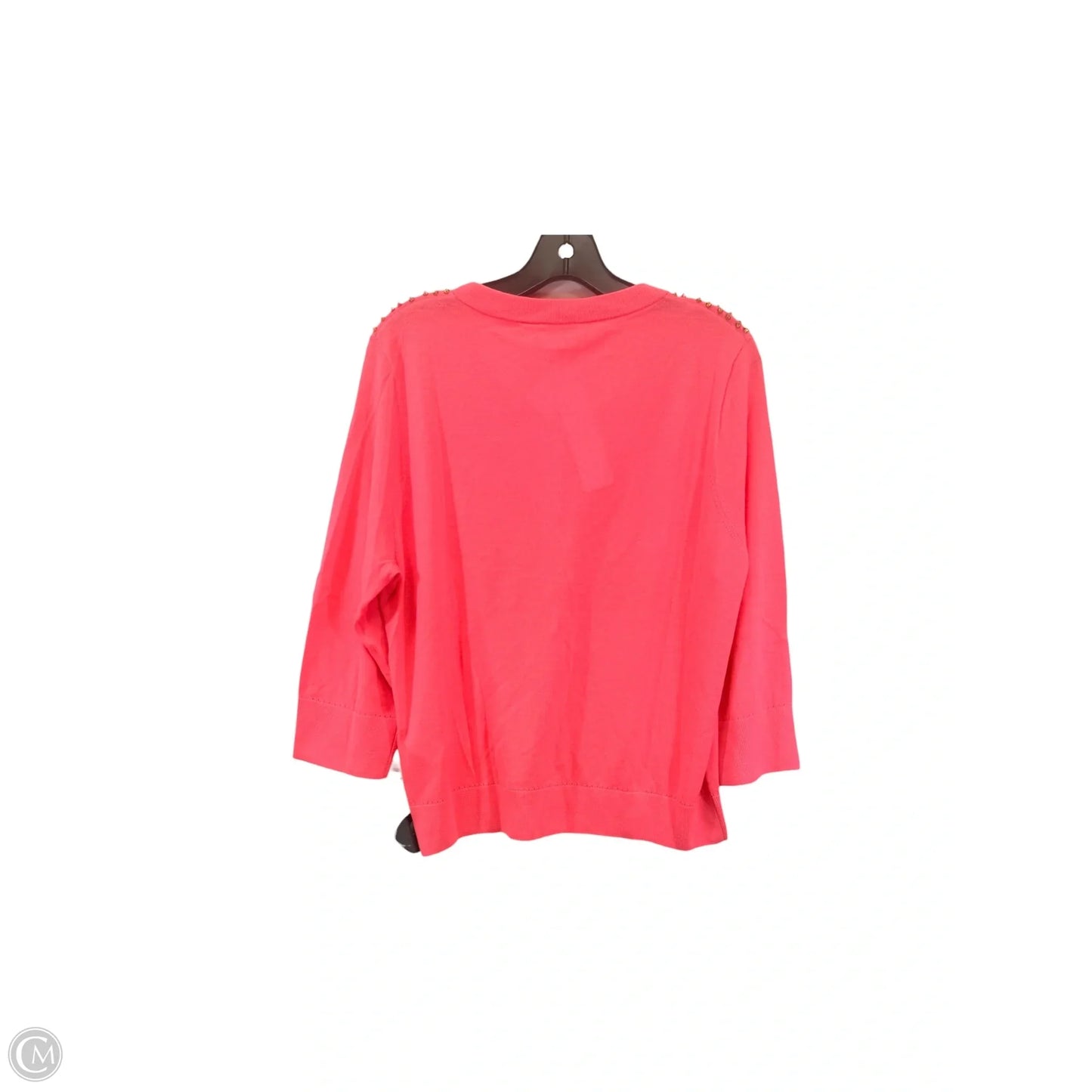 Sweater Designer By Kate Spade In Pink, Size: Xl