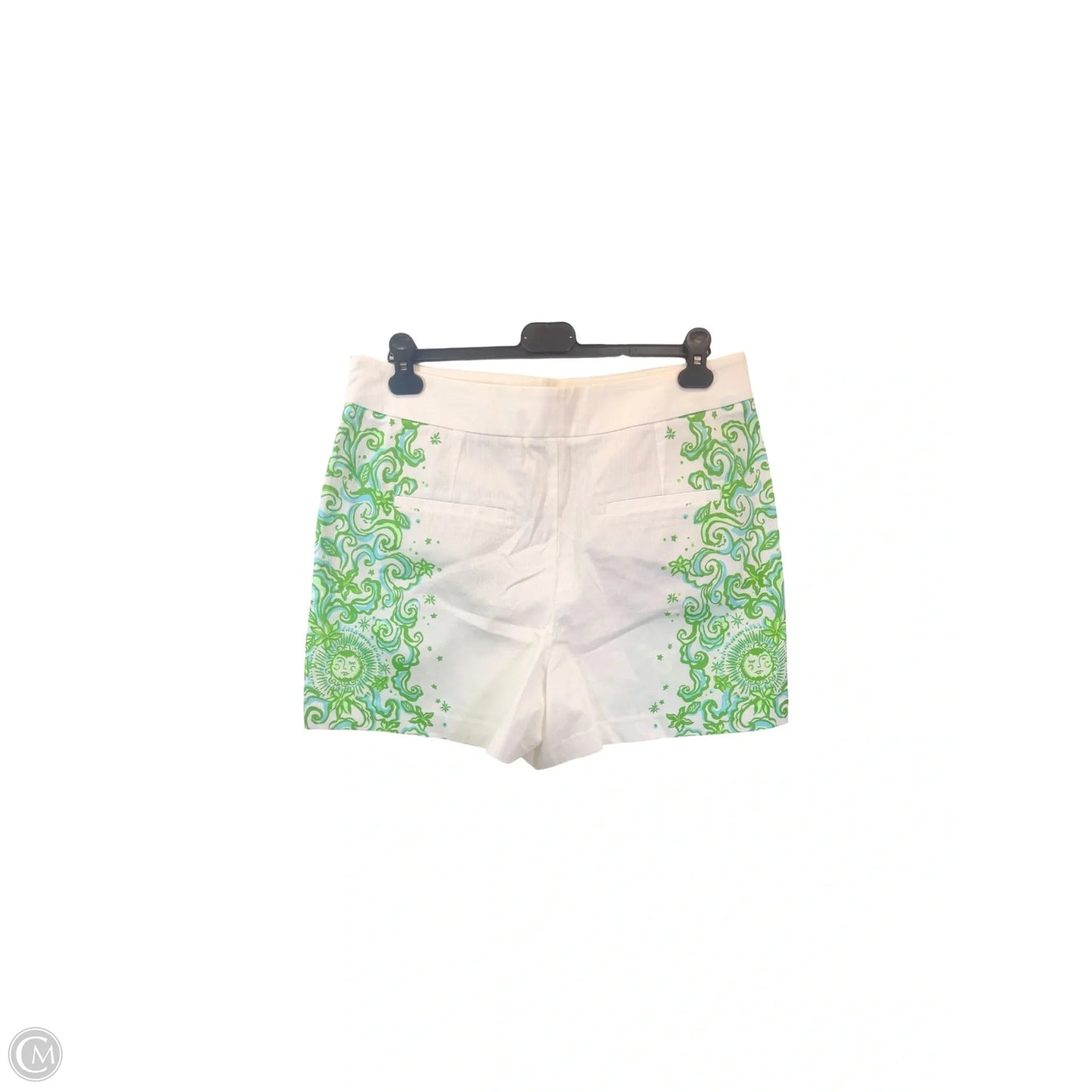Shorts Designer By Lilly Pulitzer In Blue & Green, Size: 14