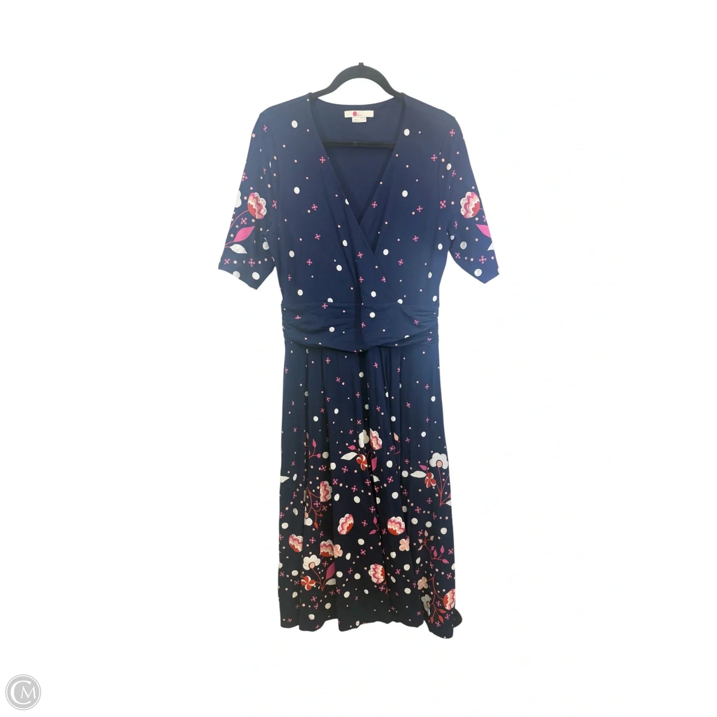 Dress Casual Maxi By Boden In Blue & Pink, Size: 10