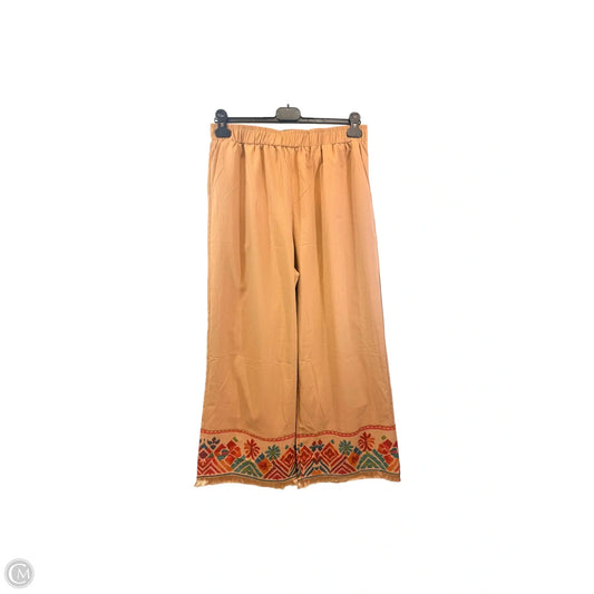 Pants Lounge By Fashion Clothing In Tan, Size: L