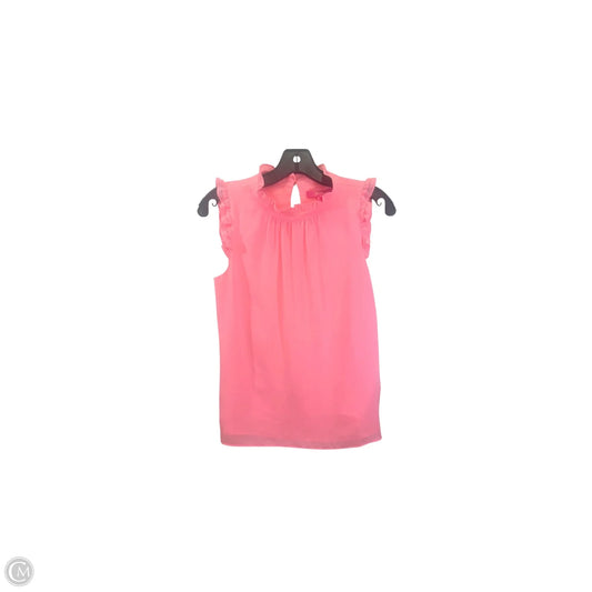 Top Sleeveless Designer By Lilly Pulitzer In Pink, Size: Xxs
