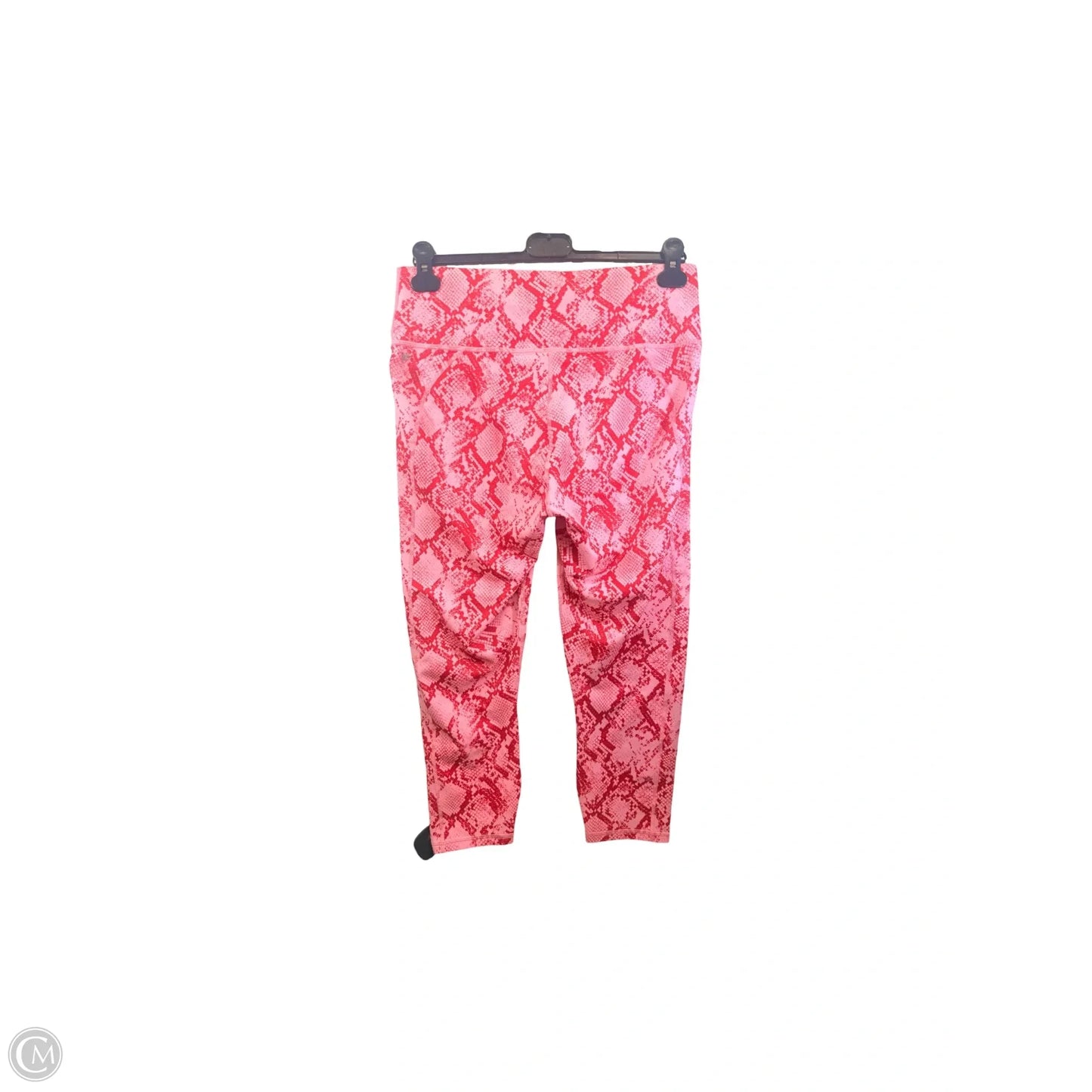 Athletic Leggings By Fabletics In Pink & Red, Size: Xl