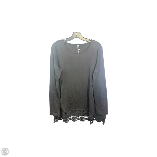 Tunic 3/4 Sleeve By JWD In Black, Size: Xl
