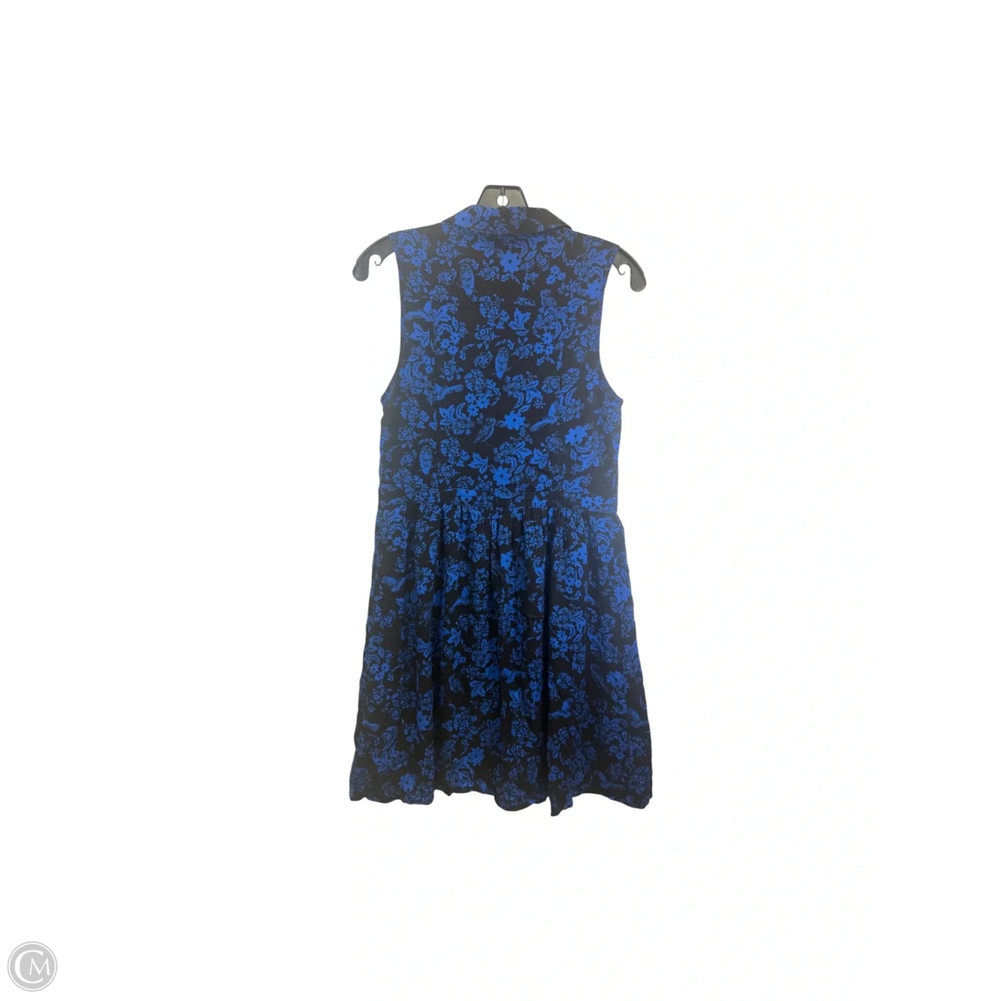 Dress Casual Midi By G.H. Bass & Co In Black & Blue, Size: S
