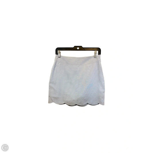 Athletic Skort By Vineyard Vines In Blue & White, Size: Xs