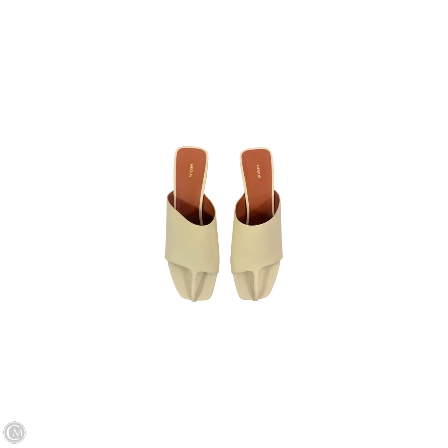 Shoes Heels Kitten By Neous In Tan, Size: 10