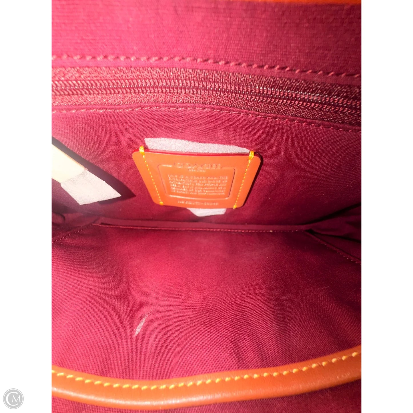 Crossbody Designer By Coach, Size: Medium