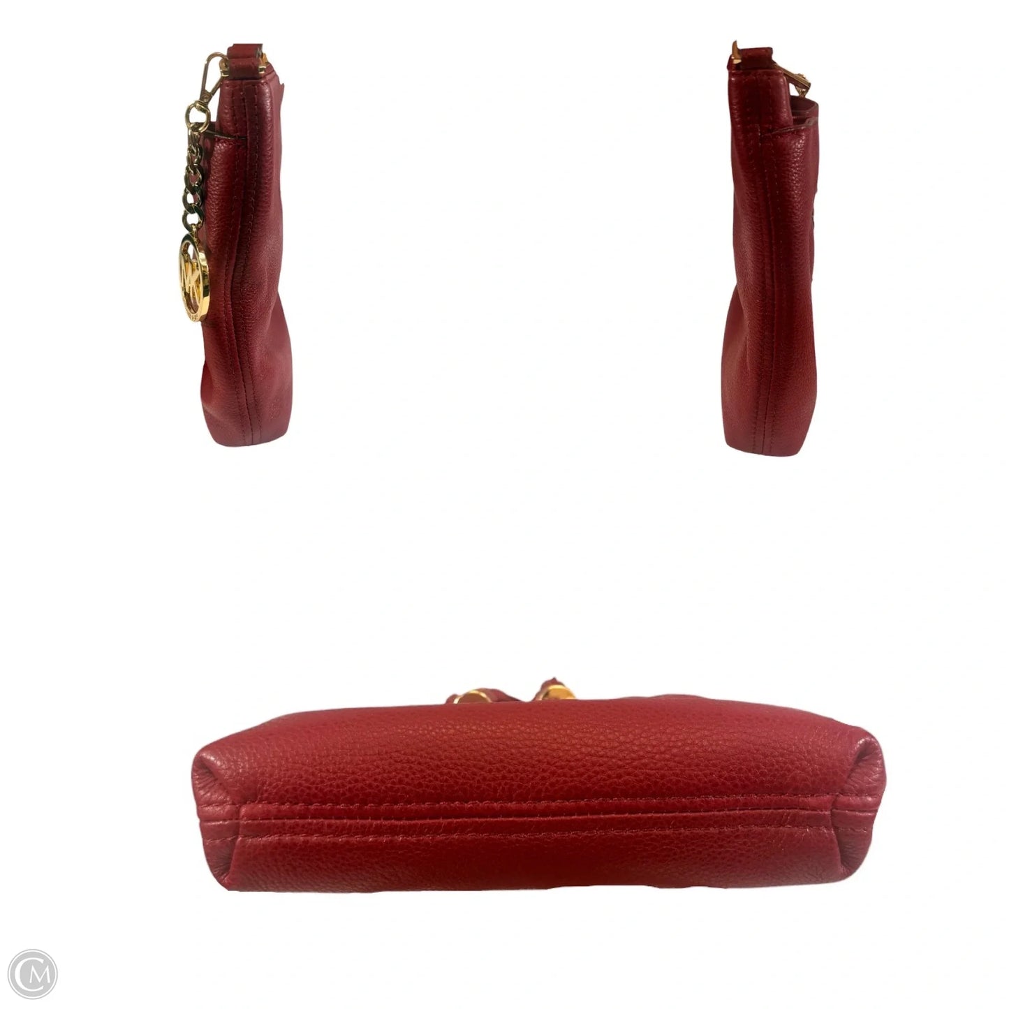 Crossbody Leather By Michael By Michael Kors, Size: Medium