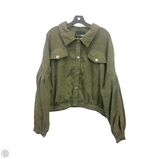 Jacket Other By Fashion Nova In Green, Size: 3x