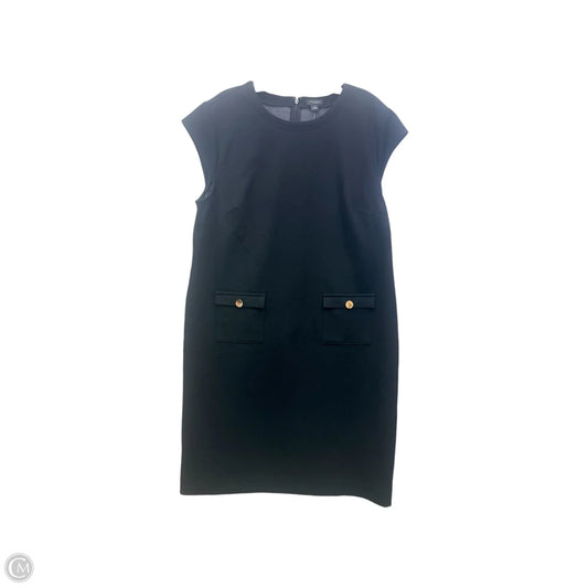 Dress Casual Midi By Ann Taylor In Black, Size: Xl