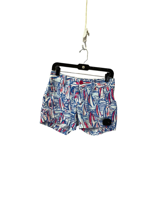 Blue & Red & White Shorts Lilly Pulitzer, Size 00