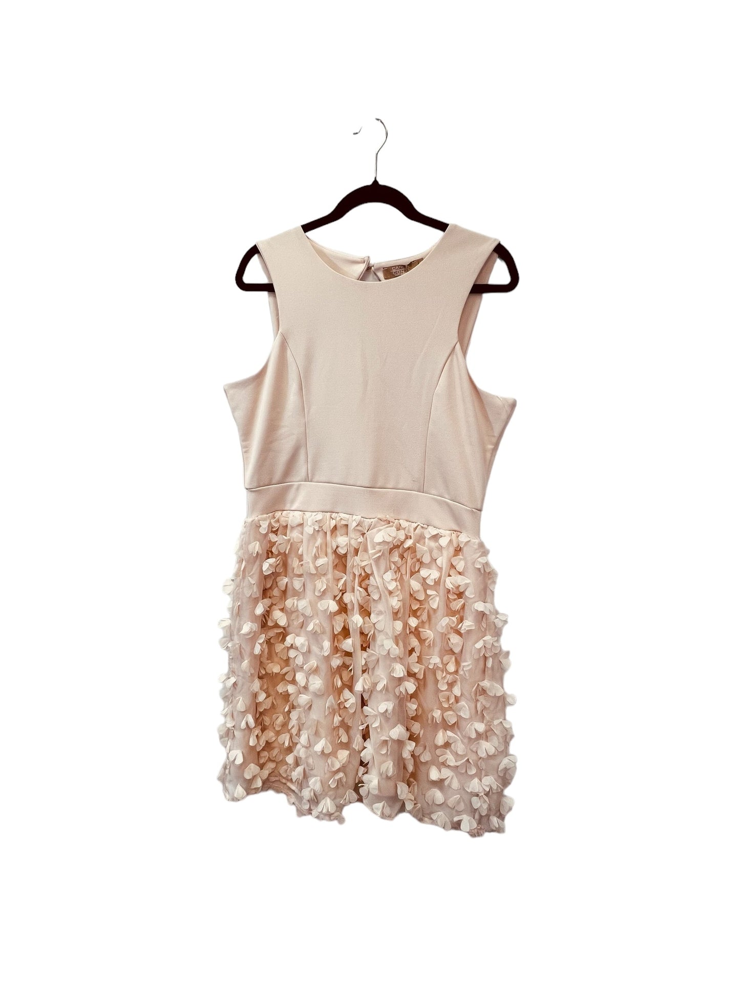 Peach Dress Designer Cmb, Size L