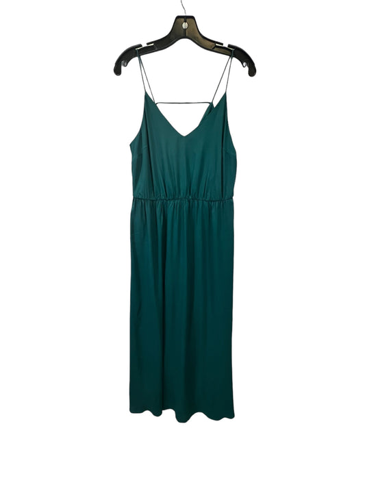 Green Dress Casual Maxi Loft, Size Petite  M