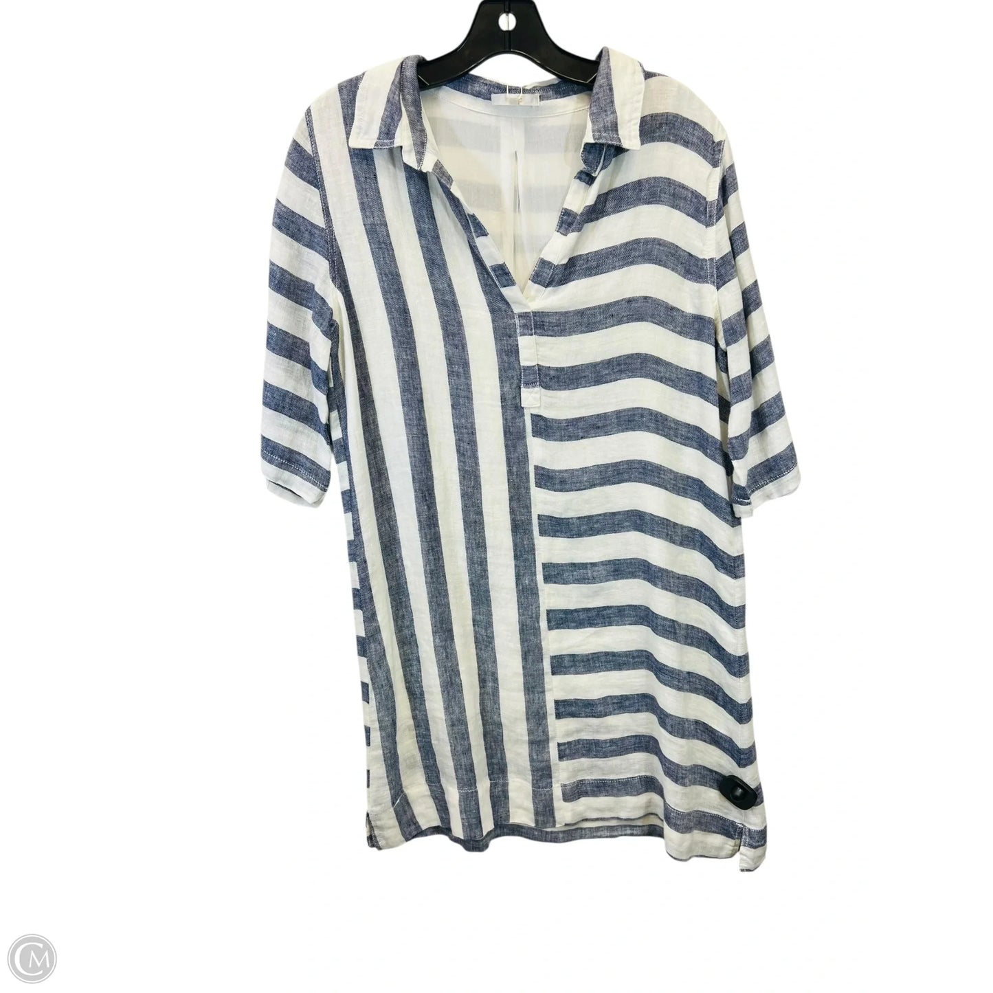 Dress Casual Midi By Laju In Black & White, Size: S