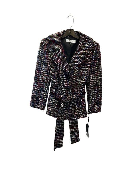 Blazer Designer By Tahari By Arthur Levine In Multi-colored, Size: S